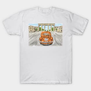 Classic car dark orange T-Shirt